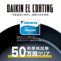 ランテル・メディエール every U. 深型フライパン 20cm+28cmセット LN-2422_W 1組（直送品）