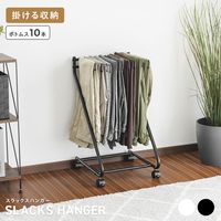 武田コーポレーション スラックスハンガー10本掛け T4-SH10WH 1箱(3個入)（直送品）