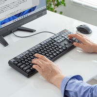 サンワサプライ プログラマブルキーボード SKBーP1BK 1個