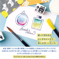 シヤチハタ 塗ると浮き出るスタンプパッド ウキデル HUC-A 1セット(1個×5)