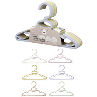 シービージャパン 首元を伸ばさずに干せるベビー&キッズハンガー12本組 1セット（36本：12本入×3組）