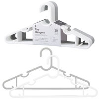 シービージャパン The hangers スリムハンガー20P 1セット（3個）