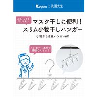 シービージャパン 小物干し直線ハンガー6P 1セット（3個）