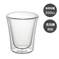 曙産業 グラス 200ml スリム トライタン製 二重構造 保冷 保温 TWー3782 1個