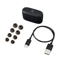 オーディオテクニカ ワイヤレスイヤホン ATHーCKS30TW+BK 1個