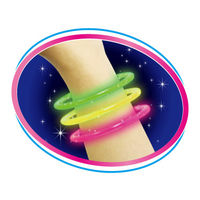 三洋堂　カラフルネオンブレスレット 3本入　1996　1セット（1袋（3本入）×25）