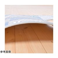 アズワン 拭けるマットシリーズ アンティグロ トイレマット ブルー 600×1150mm 65-1700-45 1枚（直送品）