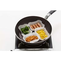 フライパンシート ミニ 分割型 クッキングシート シリコン樹脂加工 大容量 60枚入 日本製 1箱 アルテム