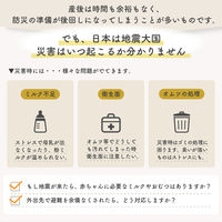 赤ちゃんのための防災セット 1セット防災グッズ ベビー 赤ちゃん 非常用持ちだし袋 防災セット 出産祝い（直送品）