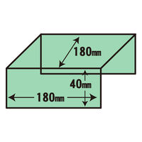 ＨＥＩＫＯ　コの字型ディスプレイ 3面　180×180　007306204　1本