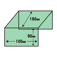 ＨＥＩＫＯ　コの字型ディスプレイ 3面　180×100　007306202　1本