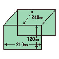 ＨＥＩＫＯ　コの字型ディスプレイ 3面　240×210　007306207　1本