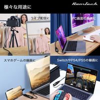 Hanx HDMIキャプチャー 4K Basic HT-CP26BC 1台