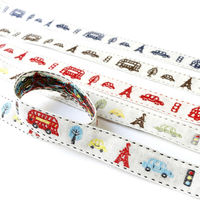 日本紐釦貿易 チロルテープ ヨーロピアン 5m巻 巾約19mm DAI144-38-1-5M 1セット(5m巻)（直送品）