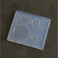 亀島商店 フラワー レジンクラフト用 ソフトモールド バラ花弁型L 1個入 KAM-REJ-417 1セット(2個)（直送品）