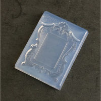 亀島商店 フレーム レジンクラフト用 ソフトモールド デザインフレームB 角 1個入 KAM-REJ-444 1セット(2個)（直送品）