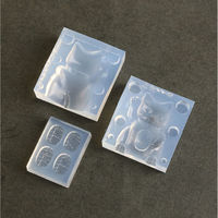 亀島商店 アニマル レジンクラフト用 ソフトモールド 小判付き招き猫 1個入 KAM-REJ-448 1セット(2個)（直送品）