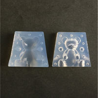 亀島商店 アニマル レジンクラフト用 ソフトモールド 立体くまちゃんL 1個入 KAM-REJ-459 1セット(2個)（直送品）