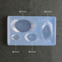 亀島商店 フルーツ レジンクラフト用 ソフトモールド スライスバナナ 1個入 KAM-REJ-492 1セット(2個)（直送品）