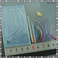 亀島商店 スティック レジンクラフト用 ソフトモールド Uライン&カーブ 1個入 KAM-REJ-537 1セット(2個)（直送品）