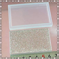 亀島商店 プレート レジンクラフト用 ソフトモールド プレートG 四角 1個入 KAM-REJ-544 1セット(2個)（直送品）