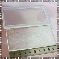 亀島商店 プレート レジンクラフト用 ソフトモールド プレートC 四角 100×50mm 1個入 KAM-REJ-540 1セット(2個)（直送品）