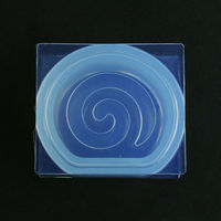 亀島商店 スイーツ レジンクラフト用 ソフトモールド ロールケーキ 大 1組入 KAM-REJ-554 1セット(2個)（直送品）