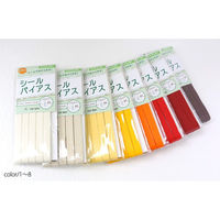 トップマン工業 トップマン工業株式会社 シールバイアス 9mm巾 オレンジ TM012-5 1セット(5枚入)（直送品）