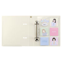 リヒトラブ myfa（ミファ） コレクションファイル ミニ ホワイト F3320ー0 10冊