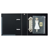 リヒトラブ myfa（ミファ） コレクションファイル ミニ ワイド ブラック F3321ー24 10冊
