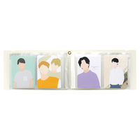 リヒトラブ myfa（ミファ） トレーディングカードコレクションファイル ミニ ホワイト N3331ー0 30冊