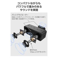 Bluetoothポータブルスピーカー Standard 防水防塵IP67 AUX対応 ブラック