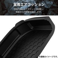 iPhone16 Pro ケース ハイブリッド 衝撃吸収 ブラック PM-A24CZEROBK エレコム 1個（直送品）