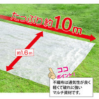 アストロ 虫よけ・霜よけ保護シート(園芸用 不織布シート) 1.6×10m 602-99S 1枚（直送品）