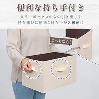 アストロ 収納ボックス ベージュ 3個組 606-62 1セット(3個)（直送品）