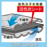 アストロ 消臭羽毛布団保存ケース薄型 シングル 617-33 1枚（直送品）