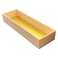 九州パール紙工 紙重箱8寸用 1/3中箱【10個入】(プラ・紙底)(電子レンジ非対応) 00W00082 1袋(10個)（直送品）