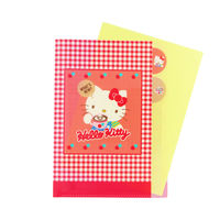 サンスター文具　ダイカットクリアファイル 5ポケット　ハローキティ　S2172518　1枚