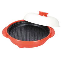 電子レンジ専用調理器レンジメートプロ レッド 1セット（3個）