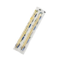 まるき 割箸 丸竹箸 OPP 完封 リンナット 20cm 1袋（20膳入）