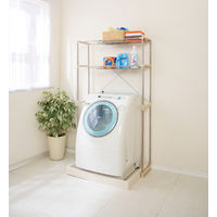 アイリスオーヤマ ステンレスランドリーラック　ベージュ SLRー160　1セット（3台）