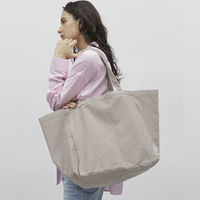 2WAY BIGトートバッグ グレー LAKOLE/ラコレ