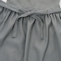 ギャザーエプロン ブルー LAKOLE/ラコレ