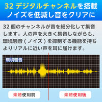 ベストアンサー 楽聴 首掛け式集音器 高音質 集音器 楽々 life-109-n 1個（直送品）