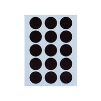 ニチバン マイタック カラーラベル 20mm 黒 ML-171N6 1セット(1袋×5)