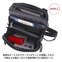 スワン CAPTAIN STAG お財布ポーチ 1328 ベージュ 1個（直送品）