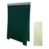 プランドゥーアイ　メモキャッチA型スタンド　緑　両面粘着シート付　MCA12M　1セット（1パック×5）