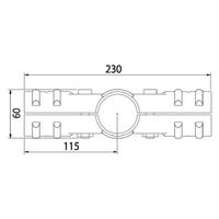 ＮＴＹ　単管用ジョイント　ＮＴＹーＴＡ４ 「ＮＴＹーＴＡシリーズ」　1個（直送品）