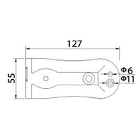 ＮＴＹ　単管用ジョイント　ＮＴＹーＴＡ１３ 「ＮＴＹーＴＡシリーズ」　1セット（8個入）（直送品）