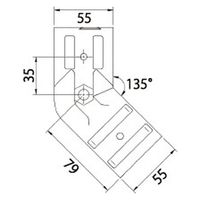ＮＴＹ　単管用ジョイント　ＮＴＹーＴＡ１５ 「ＮＴＹーＴＡシリーズ」　1個（直送品）